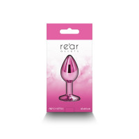 Анальна пробка NS Novelties Rear Assets - Small - Pink — Просмотреть изображение 4