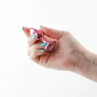 Анальна пробка NS Novelties Rear Assets - Small - Pink — Переглянути зображення 2