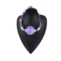 Кляп Liebe Seele Crystal Ball Gag - Purple (Large Ball) — Просмотреть изображение 4