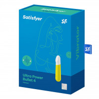 Віброкуля перезаряджувана Satisfyer Ultra Power Bullet 4 Yellow — Переглянути зображення 6