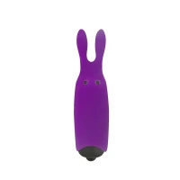 Віброкуля Adrien Lastic Pocket Vibe Rabbit Purple зі стимулювальними вушками — Переглянути зображення 1