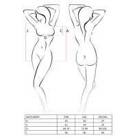 Боді з високим вирізом стегна Passion Exclusive AKITA BODY S/M, red — Просмотреть изображение 7