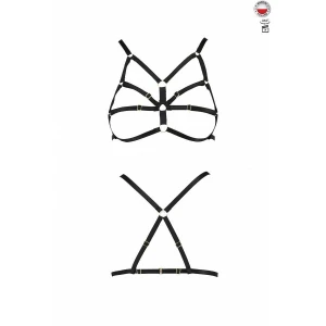 Бюстгальтер-стрепи Passion Exclusive ARMANDA BRA XXL/XXXL, black
