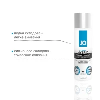 Густа змазка водно-силіконова JO Classic Hybrid (60 мл) без парабенів, гліцерину та олій — Просмотреть изображение 3