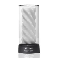 Мастурбатор Tenga 3D Spiral, дуже ніжний, з антибактеріального еластомеру зі сріблом — Переглянути зображення 1