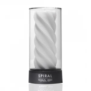 Мастурбатор Tenga 3D Spiral, дуже ніжний, з антибактеріального еластомеру зі сріблом