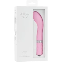 Розкішний вібратор Pillow Talk - Sassy Pink з кристалом Сваровські для точки G, подарункова упаковка — Переглянути зображення 8