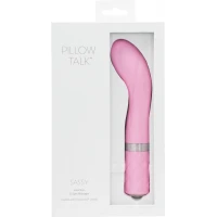 Розкішний вібратор Pillow Talk - Sassy Pink з кристалом Сваровські для точки G, подарункова упаковка — Переглянути зображення 9