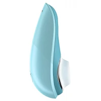 Вакуумний кліторальний стимулятор Womanizer Liberty Blue, магнітна кришка, 2 насадки — Переглянути зображення 3