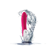 Мощный вибратор Mystim Terrific Truman Pink с двумя моторами и выраженной головкой — Просмотреть изображение 9