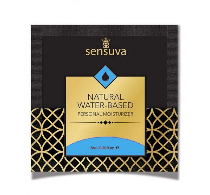 Пробник Sensuva - Natural Water-Based (6 мл)