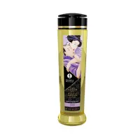 Масажна олія Shunga Sensation – Lavender (240 мл) натуральна зволожувальна — Переглянути зображення 1