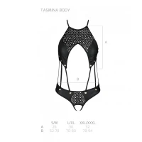 Розпродаж!!! Боді з екошкіри з ремінцями та перфорацією Tamaris Body black L/XL — Passion — Переглянути зображення 5