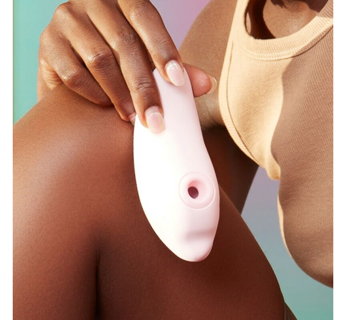 Вібратор та вакуумний стимулятор CuteVibe Heidi Pink