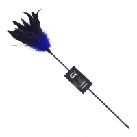 Лоскітка з пером півня Art of Sex – Feather Paddle, синя — Переглянути зображення 1
