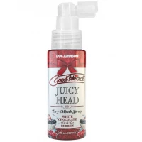 Зволожувальний спрей оральний Doc Johnson GoodHead - Juicy Head - White Chocolate and Berries 59мл — Переглянути зображення 1