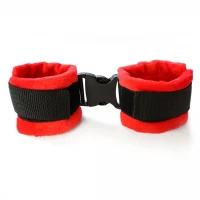 Поножі Art of Sex Ankle Cuffs - Soft Touch Червоні — Переглянути зображення 1