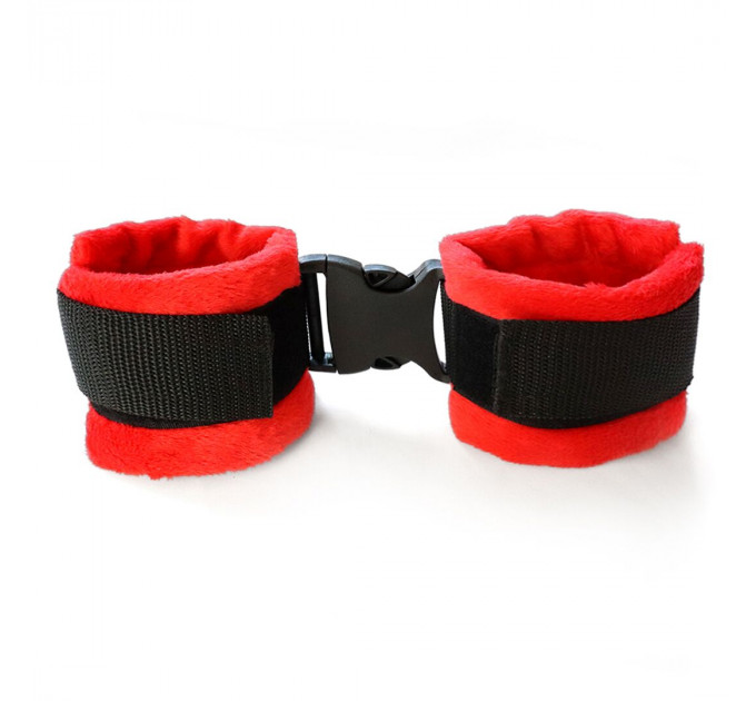 Поножи Art of Sex Ankle Cuffs - Soft Touch Червоні