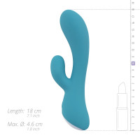 Вибратор-кролик Cala Azul – Martina Rabbit Vibrator, эргономичная форма, 10 режимов — Просмотреть изображение 7