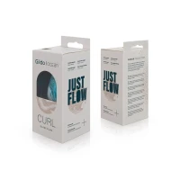Скляна анальна пробка Gildo Ocean Curl, макс. діаметр 4 см — Просмотреть изображение 9