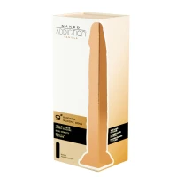 Фалоімітатор Naked Addiction — 9″ Silicone Dual Density Bendable Dildo Vanilla, віброкуля в подаруно — Переглянути зображення 9