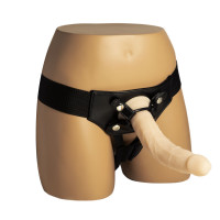 Фаллоимитатор Naked Addiction — 9″ Silicone Dual Density Bendable Dildo Vanilla, вибропуля в подарок Фаллоимитатор Naked Addiction — 9″ Silicone Dual Density Bendable Dildo Vanilla, вибропуля в подарок