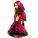 Еротичний костюм Червоної шапочки Leg Avenue Gothic Red Riding Hood M, сукня, накидка