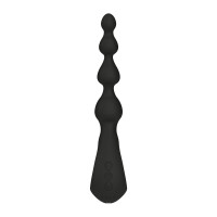 Анальные бусы с вибрацией LELO Soraya Beads Black, разный диаметр бусин, 8 режимов