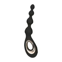 Анальне намисто з вібрацією LELO Soraya Beads Black, різний діаметр намистин, 8 режимів — Просмотреть изображение 1