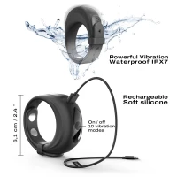 Ерекційне віброкільце Dorcel Fit Vibe Ring, регульований діаметр 4–5,7 см, 10 режимів — Переглянути зображення 6
