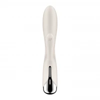 Вібратор-кролик з ротацією Satisfyer Spinning Rabbit 1 Beige, 3 мотори — Переглянути зображення 6