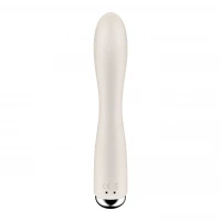 Вібратор-кролик з ротацією Satisfyer Spinning Rabbit 1 Beige, 3 мотори — Переглянути зображення 4