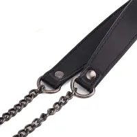 Сумка для секс-іграшок LOCKINK Mysterious Square Kink Bag, чорна, набір для бондажу в комплекті — Переглянути зображення 4