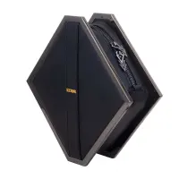 Сумка для секс-іграшок LOCKINK Mysterious Square Kink Bag, чорна, набір для бондажу в комплекті — Переглянути зображення 7