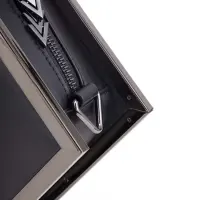 Сумка для секс-іграшок LOCKINK Mysterious Square Kink Bag, чорна, набір для бондажу в комплекті — Переглянути зображення 3