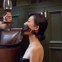 Набір для домінування LOCKINK SEVANDA Objectification Human Furniture Set, маска та 4 насадки — Переглянути зображення 12