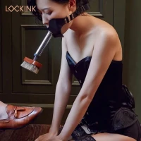 Набір для домінування LOCKINK SEVANDA Objectification Human Furniture Set, маска та 4 насадки — Переглянути зображення 10