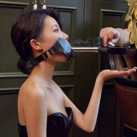 Набір для домінування LOCKINK SEVANDA Objectification Human Furniture Set, маска та 4 насадки — Переглянути зображення 11