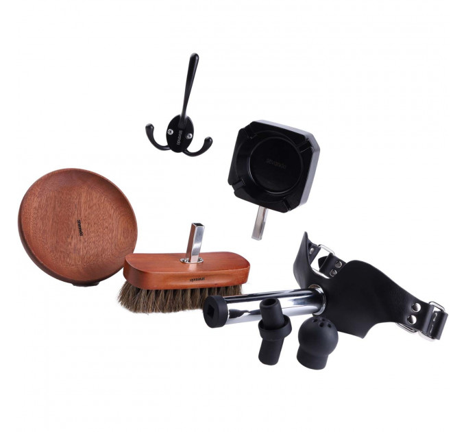 Набір для домінування LOCKINK SEVANDA Objectification Human Furniture Set, маска та 4 насадки