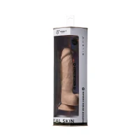 Фалоімітатор SilexD Vetus Real Skin Flesh (8in MODEL 1) суперсофт-силікон+Silexpan, діаметр 4,1 см — Просмотреть изображение 7