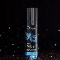 Рідкий вібратор Orgie Sexy Vibe! Liquid Vibrator, 15 мл, з ефектом мурашок — Переглянути зображення 6