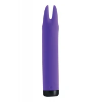 Вібратор S Pleasures Bullets Amethyst, фіолетовий, з двома відростками, 10 режимів, діаметр 2,8 см — Переглянути зображення 3