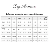 Бодістокінг з глибоким декольте Leg Avenue Seamless Net and Lace Lingerie Jumpsuit One Size, Red — Переглянути зображення 5