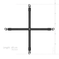 Хрестовина Bedroom Fantasies Hog Tie Cross Bar With Cuffs — Переглянути зображення 4