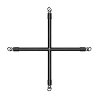 Хрестовина Bedroom Fantasies Hog Tie Cross Bar With Cuffs — Переглянути зображення 2