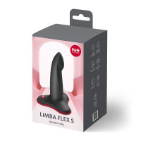 Фалоімітатор Fun Factory LIMBA FLEX S Black, гнучкий, з ефектом пам’яті, підходить для точки G — Переглянути зображення 6