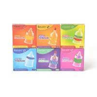 Насадка на член Recare Spike Condom Pink (презерватив з кульками та рядами шипів) — Переглянути зображення 9