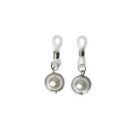 Прикраса на соски Art of Sex - Silver Day, колір білий