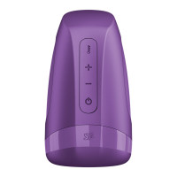 Мастурбатор Satisfyer Men Heat Vibration Battery Series имитатор минета, подогрев и вибрация — Просмотреть изображение 4