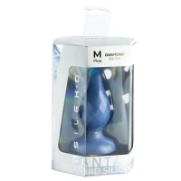 Анальна пробка SilexD Fantasy - Diamond M Plug — Переглянути зображення 5